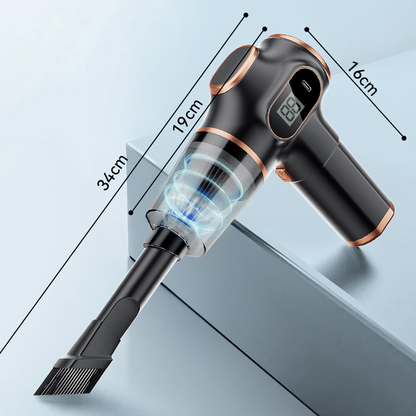 🚗 50% OFF NOW! ✨ 4 in 1 High Power Cordless Car Vacuum Cleaner – Strong Suction, Long Battery Life & Versatile Attachments 🍃