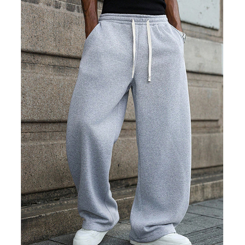 👖 50 % RABATT | Schluss mit unbequemen, steifen Hosen – Herren Freizeithose mit Kordelzug & lockerer Passform