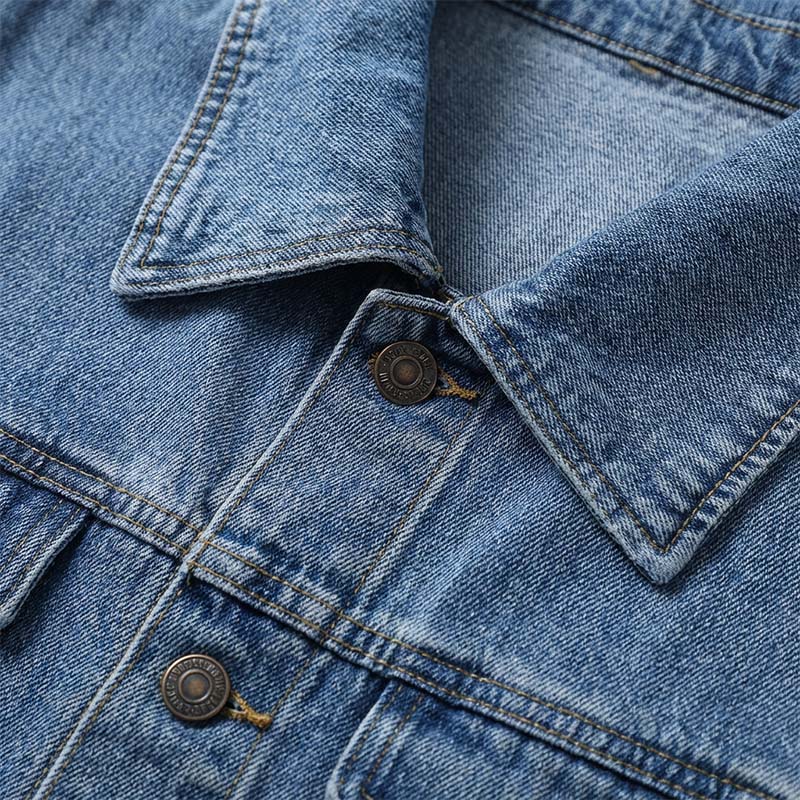📢📢50 % Rabatt!! ⏰👖【Lange Jeansjacke】—— Zugeknöpft für Eleganz, aufgeknöpft für Flair – ein Kleidungsstück, mit dem Sie den Stil im Frühling und Herbst meistern!🤠💙✨