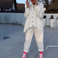 Oversized Loungewear-Set mit asymmetrischem Saum 🔥Kostenloser Versand