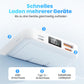Magnetische Powerbank 5000mAh – 20W Schnellladung, kabelloses Laden & integrierter Ständer für Reise und Büro