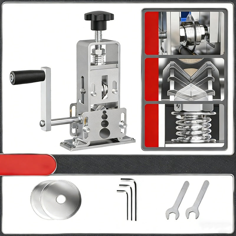 ⚙️ 50% RABATT! 🔌 Abisoliermaschine für Drähte von 1–25 mm – Automatischer Vorschub, Einstellbare Klingen & Hohe Effizienz 🛠️