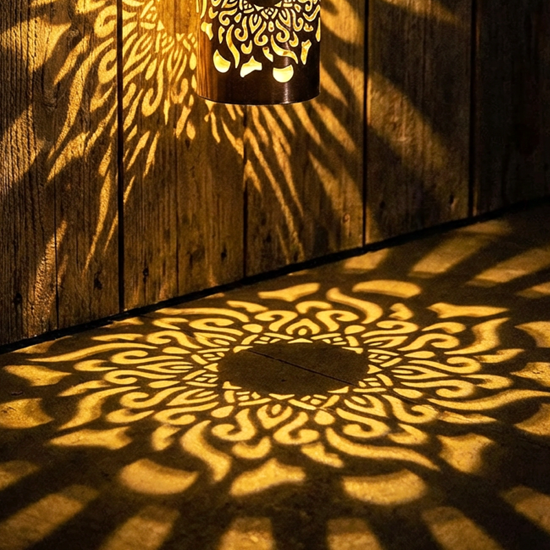 🥳2026 Top-Seller 🥳💞 50% Rabatt✨ 💝 Solar-Mandalaleuchte 2-in-1: Boden- & Wandleuchte für Garten & Terrasse 🌙✨ mit Vintage-Projektion, rostfrei & IP65