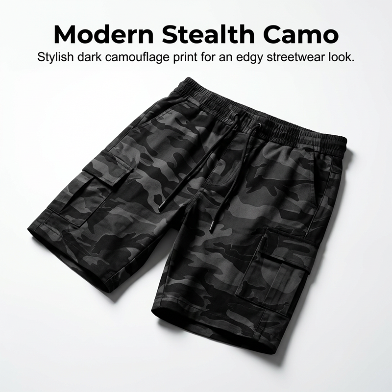 Taktische Cargoshorts für Herren in lockerer Passform