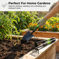Gartenwerkzeug-Set mit verlängertem langen Griff