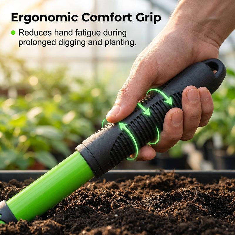 Gartenwerkzeug-Set mit verlängertem langen Griff