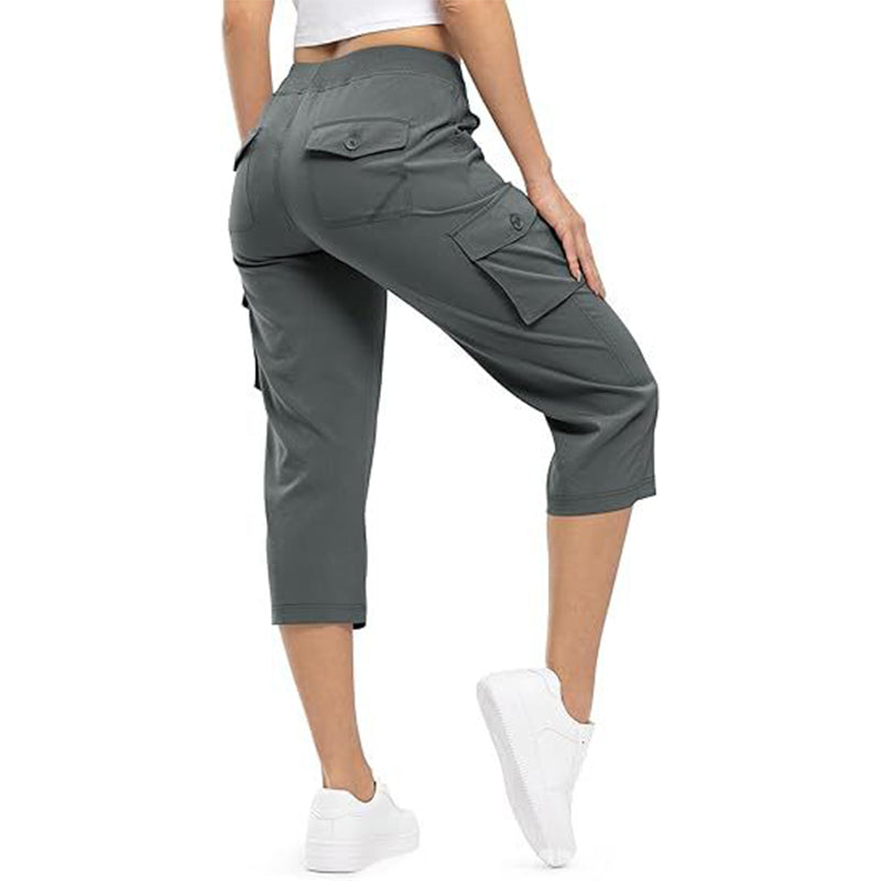 💥✨Nur für kurze Zeit: 50 % Rabatt ✨Leichte Cargo-Caprihosen für Damen🌿 Komfort und Stil für jedes Abenteuer 🌿