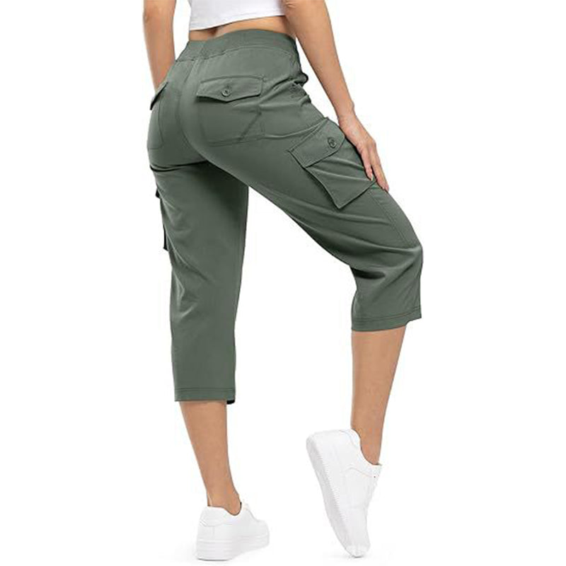 💥✨Nur für kurze Zeit: 50 % Rabatt ✨Leichte Cargo-Caprihosen für Damen🌿 Komfort und Stil für jedes Abenteuer 🌿