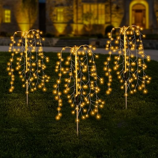 🔥🎆 50% RABATT! Solar-Bodenlampe „Feuerwerk“ – dekorativ, IP55 wetterfest & 8-10h Licht für Garten & Terrasse ✨☀️
