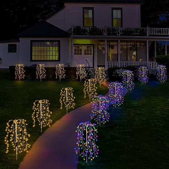 🔥🎆 50% RABATT! Solar-Bodenlampe „Feuerwerk“ – dekorativ, IP55 wetterfest & 8-10h Licht für Garten & Terrasse ✨☀️