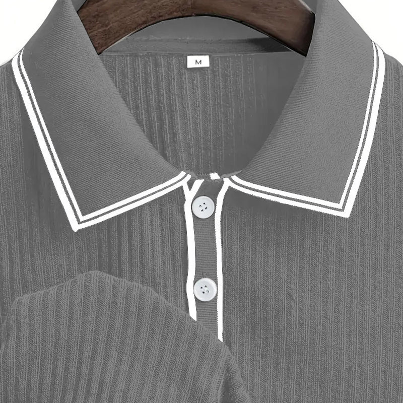 🔥Zeitlich begrenztes Angebot: 50 % Rabatt 🔥Lässiges Sommer-Polohemd mit kurzen Ärmeln