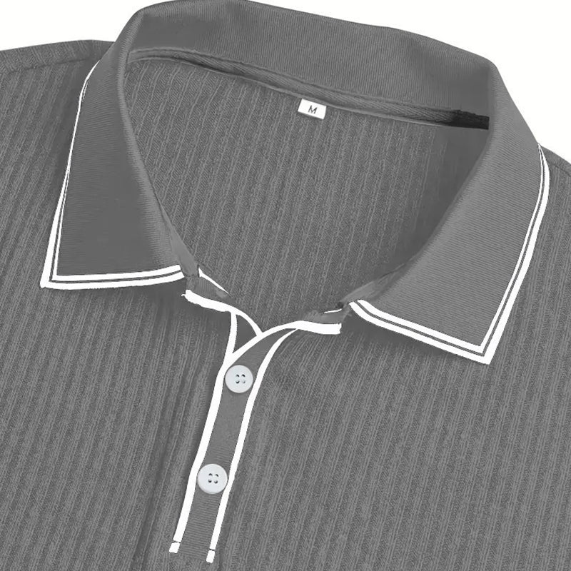 🔥Zeitlich begrenztes Angebot: 50 % Rabatt 🔥Lässiges Sommer-Polohemd mit kurzen Ärmeln
