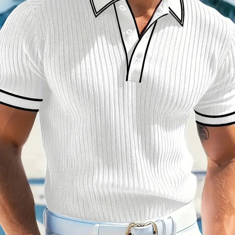 🔥Zeitlich begrenztes Angebot: 50 % Rabatt 🔥Lässiges Sommer-Polohemd mit kurzen Ärmeln