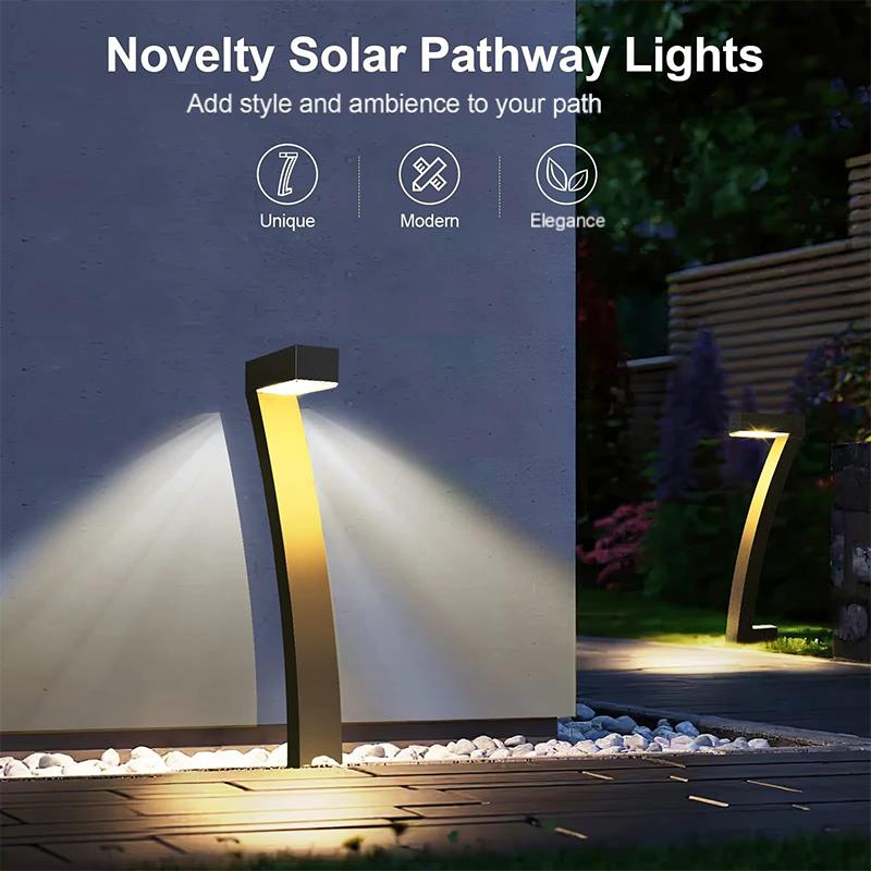 📢📢Limitiertes 50 % Rabatt + KOSTENLOSER VERSAND🚀✨Kreative, wasserdichte Solar-Wegeleuchten🏡💡