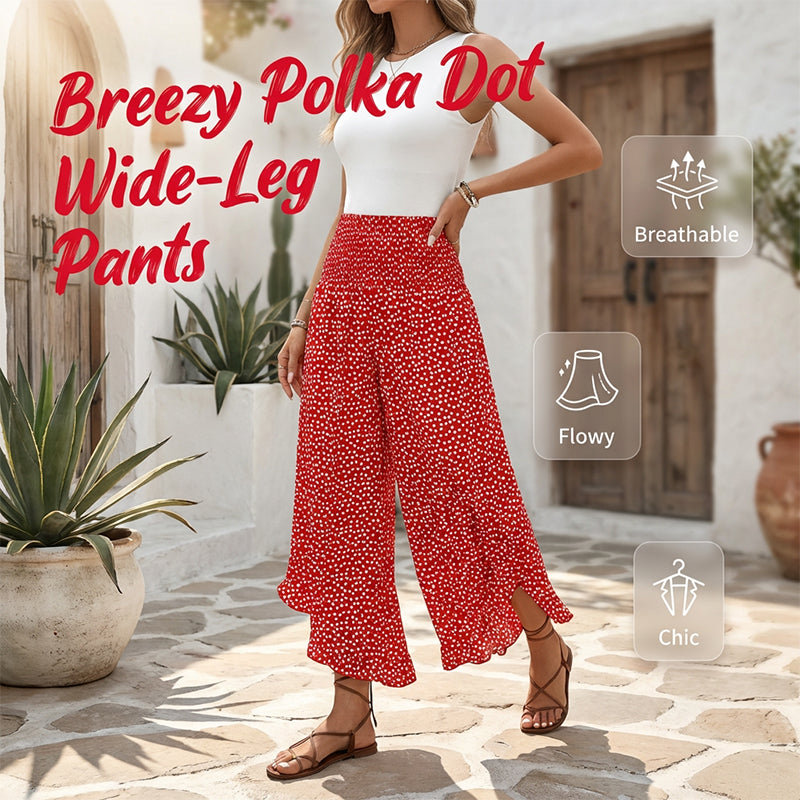 🔥 Heute 50 % Rabatt! Weite Damenhose mit hoher Taille – figurbetonend, bequem und schick