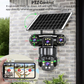 📹 BEFRISTET 50% RABATT! ✨ 6K Außenkamera – 360° PTZ, Farb-Nachtsicht, Solar 🏡