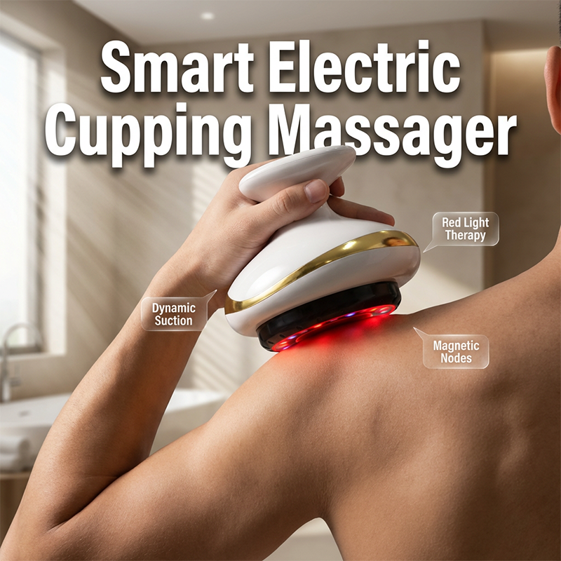 Intelligentes elektrisches Schröpf- und Gua-Sha-Massagegerät