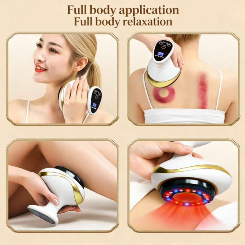 Intelligentes elektrisches Schröpf- und Gua-Sha-Massagegerät