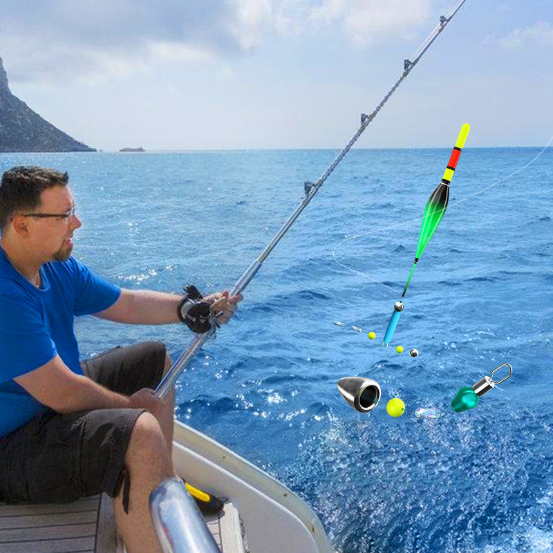 🔥🎁 2+1 GRATIS!! 🥳🐟 Angelschnurset mit automatischer Tiefensuche – Einfach & Schnell einsatzbereit! 🎣💨