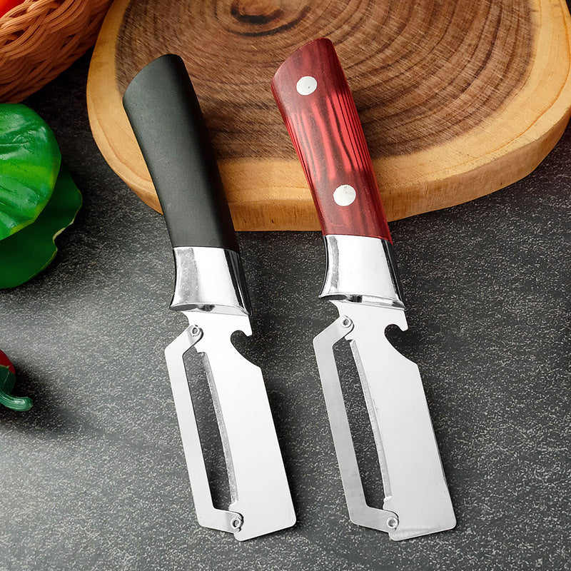 ⌛Letzter Tag: 50% Rabatt🔥🔪🥒Verdickter Edelstahl-Schäler – Scharf & Ergonomisch