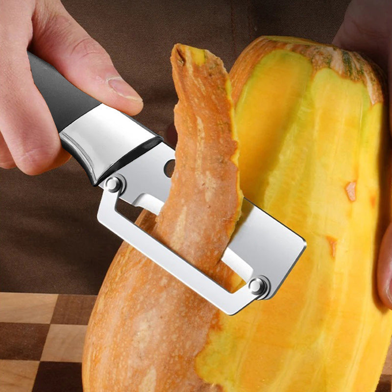 ⌛Letzter Tag: 50% Rabatt🔥🔪🥒Verdickter Edelstahl-Schäler – Scharf & Ergonomisch