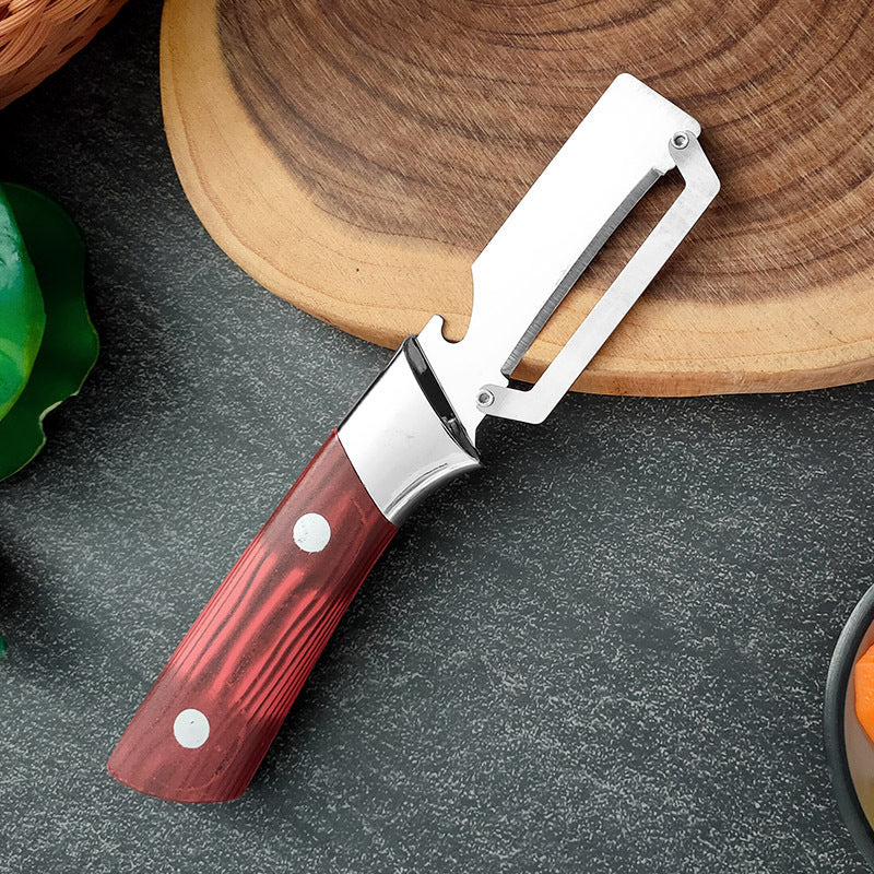 ⌛Letzter Tag: 50% Rabatt🔥🔪🥒Verdickter Edelstahl-Schäler – Scharf & Ergonomisch