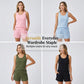 Damen 2-teiliges Set: Tanktop und Shorts
