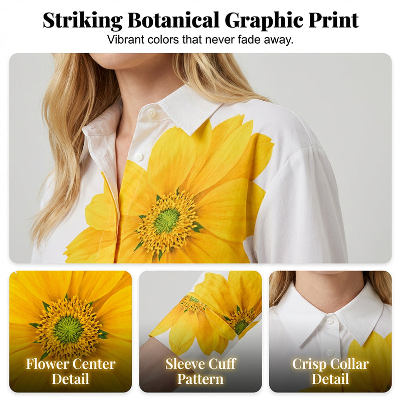 Zweiteiliges Set für Damen mit Blumenmuster