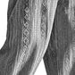 Lässige Jacquard-Strickhose für Herren