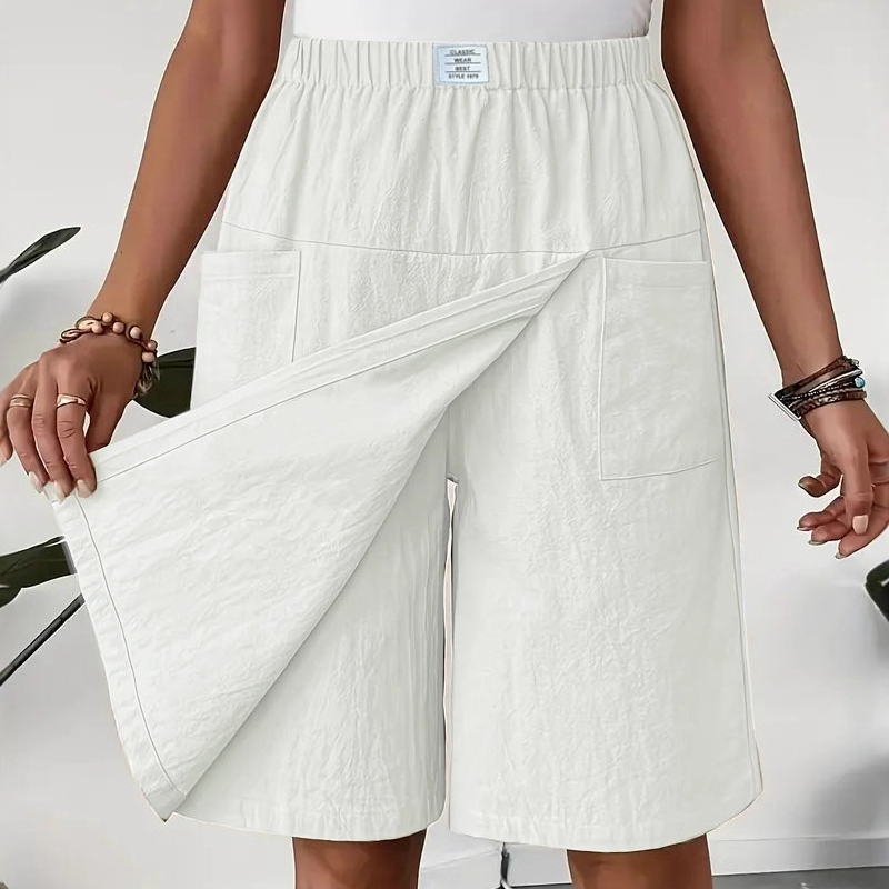 💃🔥 50% RABATT ⏰ Lässiger Wickelrock für Damen – elastischer Bund, bequem & feminin elegant ✨