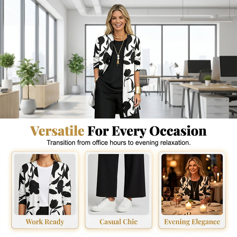 💃🔥 Kostenloser Versand💥 Damen 3-teiliges Outfit Set – lässig, bequem & perfekt für jeden Tag ✨