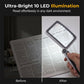 🔍 LED-Leselupe – 4-fache Vergrößerung, klappbar, für Menschen mit Sehbehinderung 👵✨
