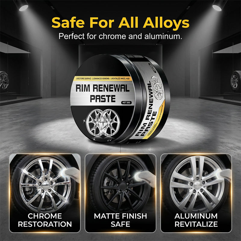 📢📢50 % Rabatt!! ⏰🔥All-in-One Felgenpflege- und -restaurierungspaste🛡️
