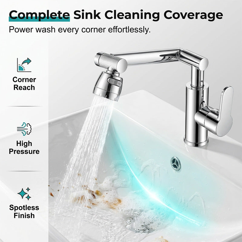 🚰 Mechanischer Armaturenkopf mit 360°-Drehung – flexibel, modern und benutzerfreundlich ✨