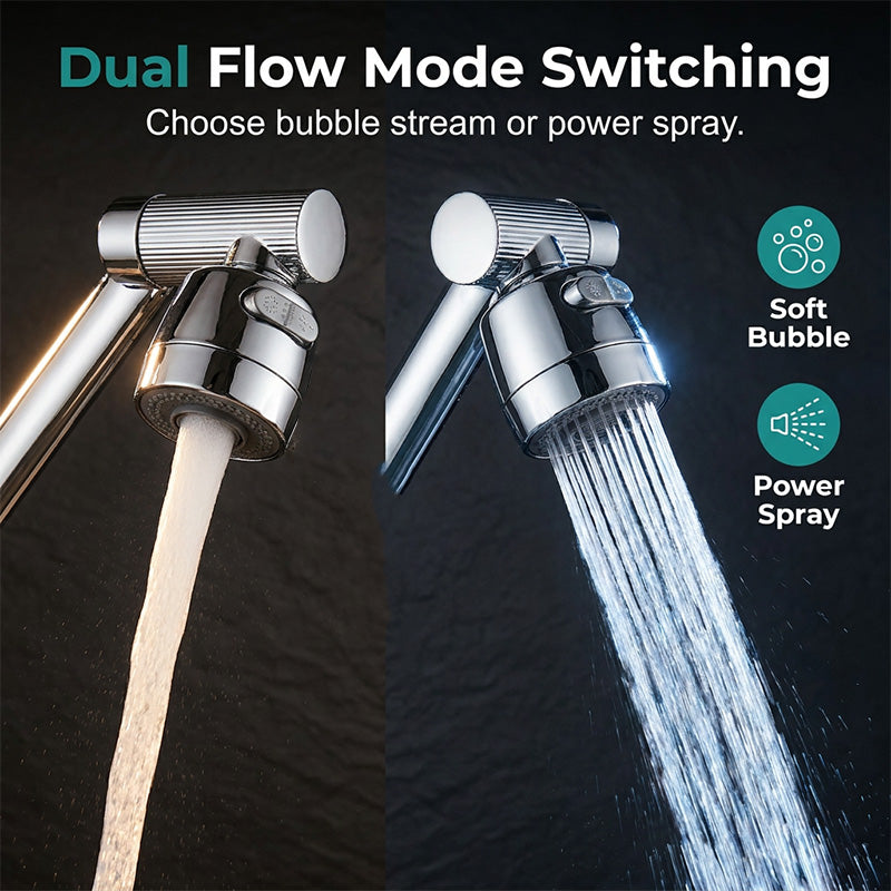 🚰 Mechanischer Armaturenkopf mit 360°-Drehung – flexibel, modern und benutzerfreundlich ✨