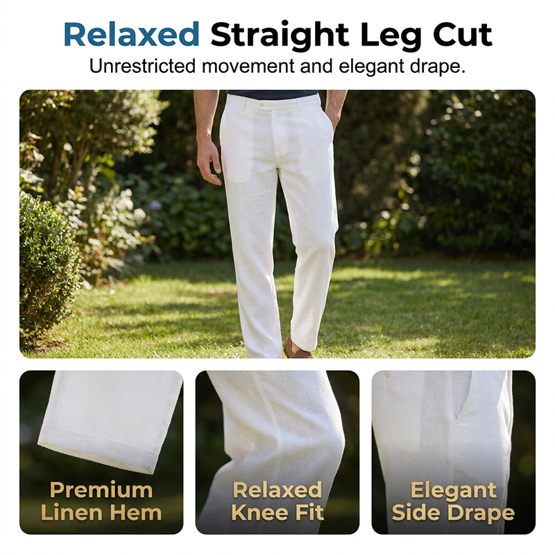 🔥 NUR KURZE ZEIT: -50% ⏰ Herren Casual Hose mit geradem Schnitt 👖 hochwertig, bequem & alltagstauglich