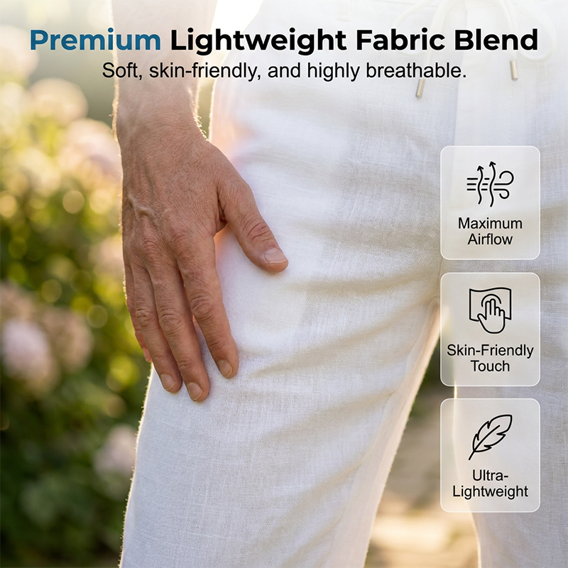 🔥 NUR KURZE ZEIT: -50% ⏰ Herren Casual Hose mit geradem Schnitt 👖 hochwertig, bequem & alltagstauglich