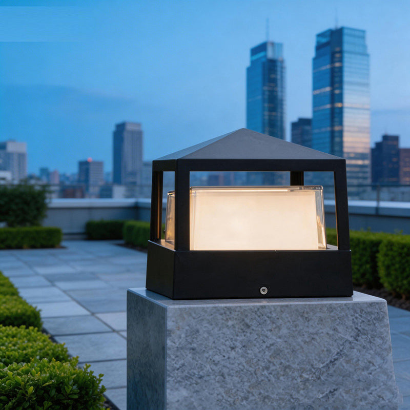 💡 Minimalistische Solar-Außenleuchte für alle Outdoor-Bereiche