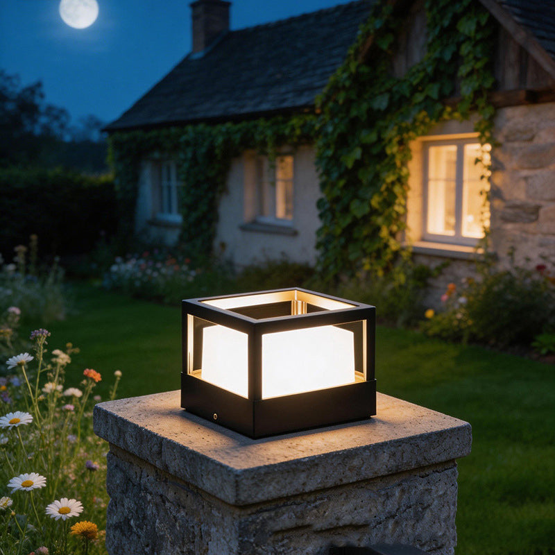 💡 Minimalistische Solar-Außenleuchte für alle Outdoor-Bereiche