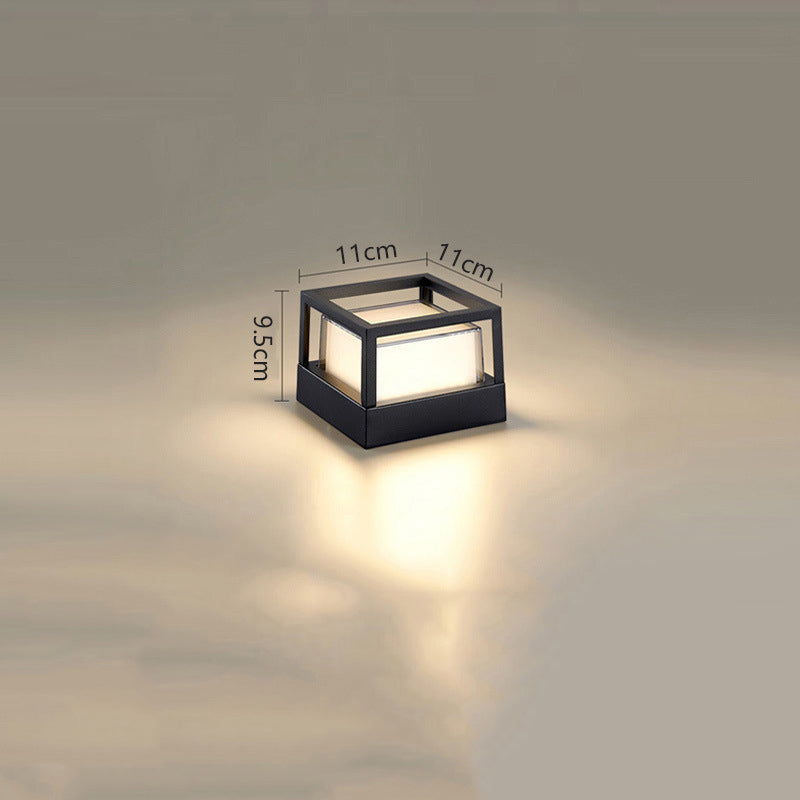 💡 Minimalistische Solar-Außenleuchte für alle Outdoor-Bereiche