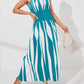 👗Elegantes Träger-Maxikleid mit Druckmuster, bequem für Alltag & Urlaub