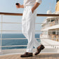 Herren Freizeithose mit lockerer, gerader Passform