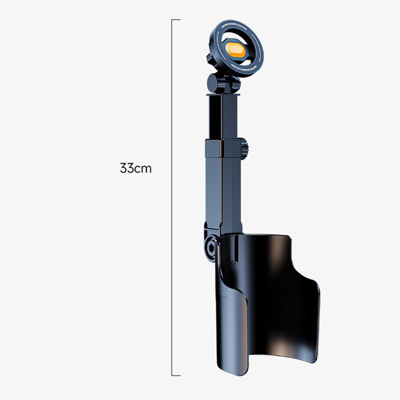 ⭐Neu eingetroffen 2026💥HEISSER VERKAUF🥳🧲Handyhalterung für Getränkehalter im Auto – 360° verstellbar, starker N52-Magnet, Einhandbedienung, passend für alle Handys, stabile Magnet- und Klemmhalterungen für sicheres Fahren