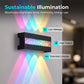 Moderne wasserdichte LED-Außenwandleuchte