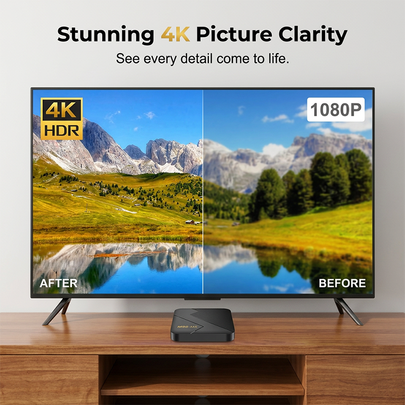 📹 BEFRISTET 50% RABATT! ✨Android-TV-Box mit Bluetooth