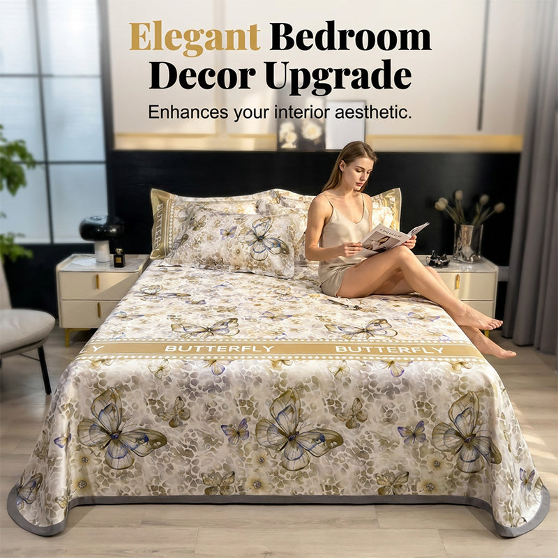 💎 50 % RABATT! 💎3-teiliges kühlendes Sommer-Bettwäsche-Set