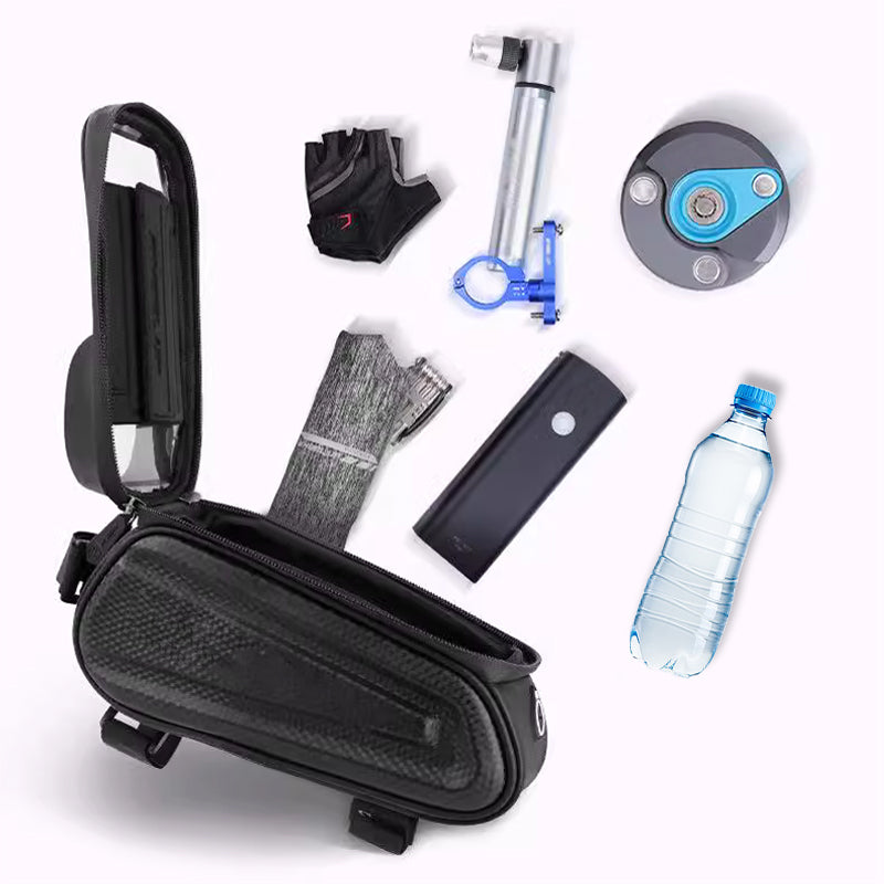 🚵Wasserdichte Fahrradtasche mit Handyhalterung
