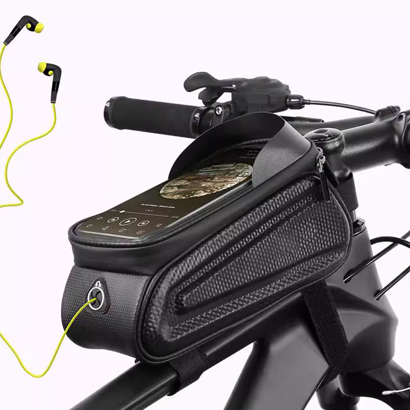 🚵Wasserdichte Fahrradtasche mit Handyhalterung