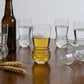 Fußballförmiges Craft-Bierglas