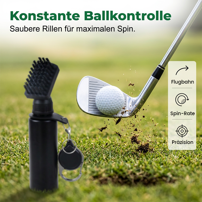 🏌️Golfschläger-Reinigungsset mit Quetsch-Sprühflasche und Mikrofaser-Waffeltuch